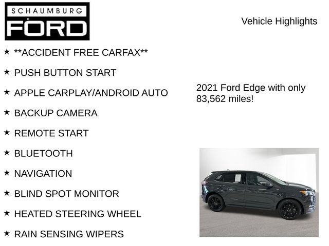 2021 Ford Edge ST Line