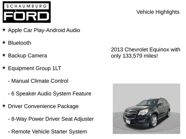 2013 Chevrolet Equinox LT 1LT