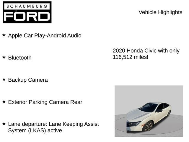 2020 Honda Civic LX