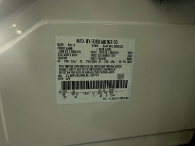 2020 Lincoln Nautilus Standard