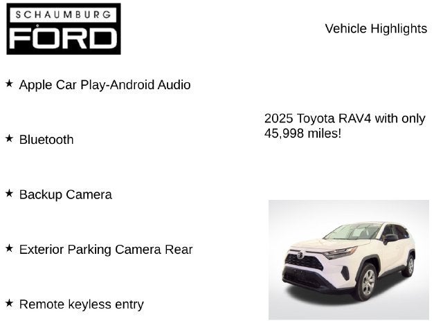 2025 Toyota RAV4 LE