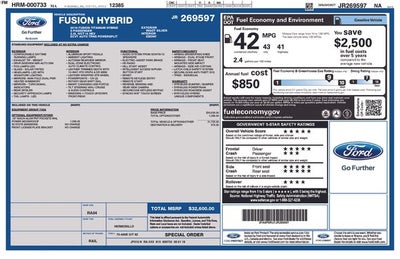 2018 Ford Fusion Hybrid Titanium