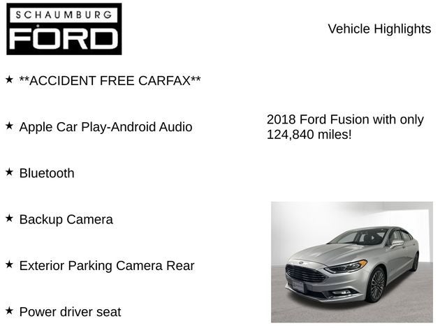 2018 Ford Fusion Hybrid Titanium