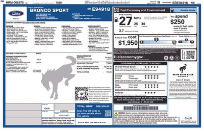 2025 Ford Bronco Sport Big Bend BIG BEND 4X4