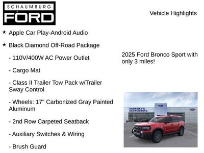 2025 Ford Bronco Sport Big Bend BIG BEND 4X4