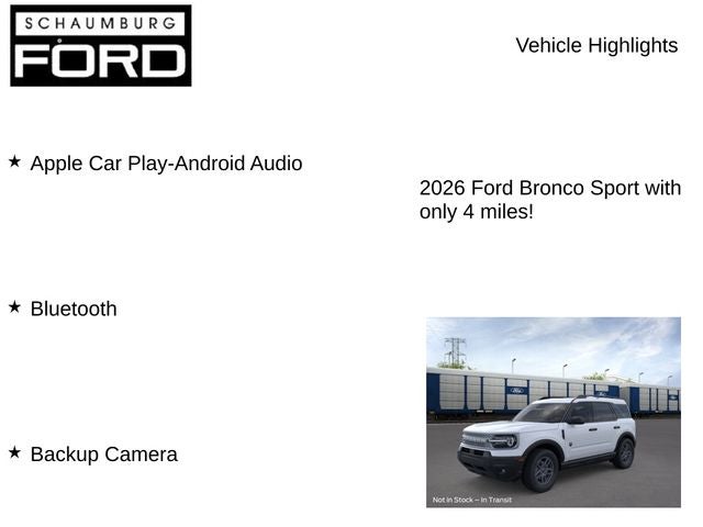2026 Ford Bronco Sport Big Bend