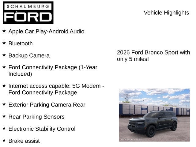 2026 Ford Bronco Sport Big Bend