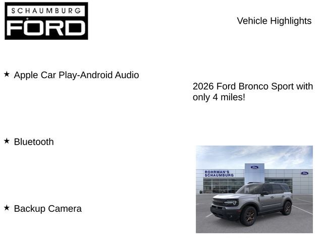 2026 Ford Bronco Sport Big Bend