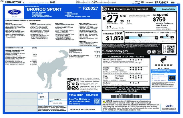 2026 Ford Bronco Sport Big Bend