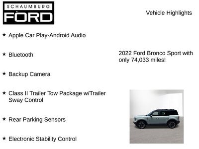 2022 Ford Bronco Sport Outer Banks