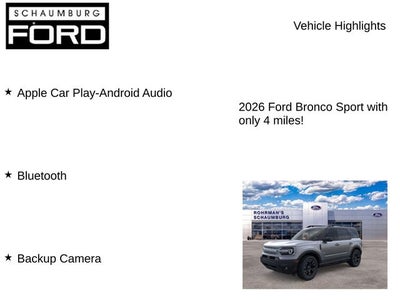 2026 Ford Bronco Sport Outer Banks