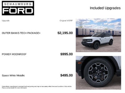 2026 Ford Bronco Sport Outer Banks