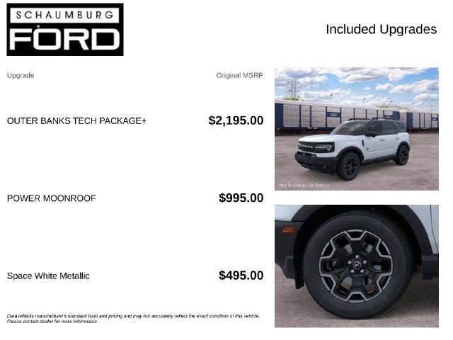 2026 Ford Bronco Sport Outer Banks