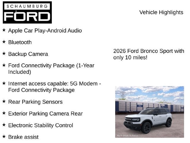 2026 Ford Bronco Sport Outer Banks