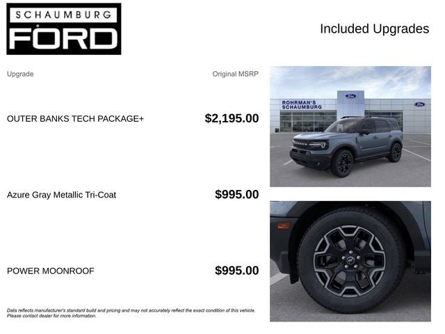 2025 Ford Bronco Sport Outer Banks