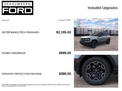 2026 Ford Bronco Sport Outer Banks