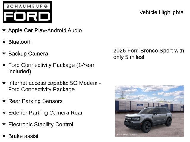 2026 Ford Bronco Sport Outer Banks