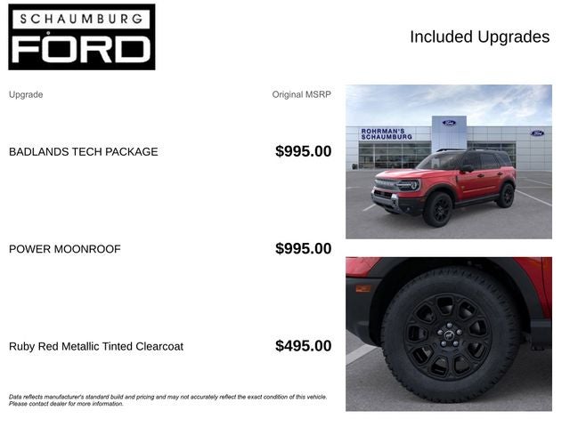 2025 Ford Bronco Sport Badlands