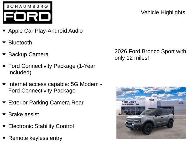 2026 Ford Bronco Sport Badlands
