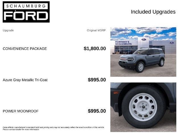 2026 Ford Bronco Sport Heritage