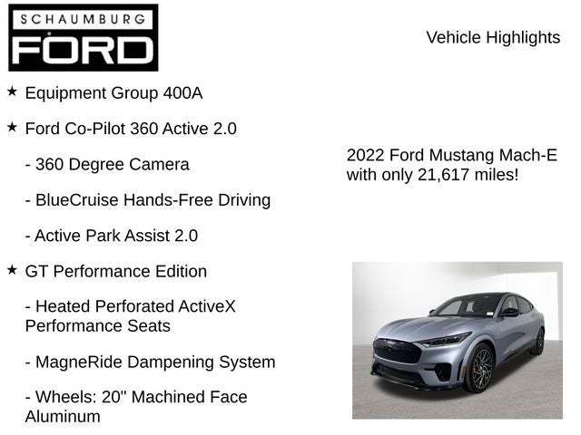 2022 Ford Mustang Mach-E GT