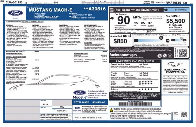 2024 Ford Mustang Mach-E GT
