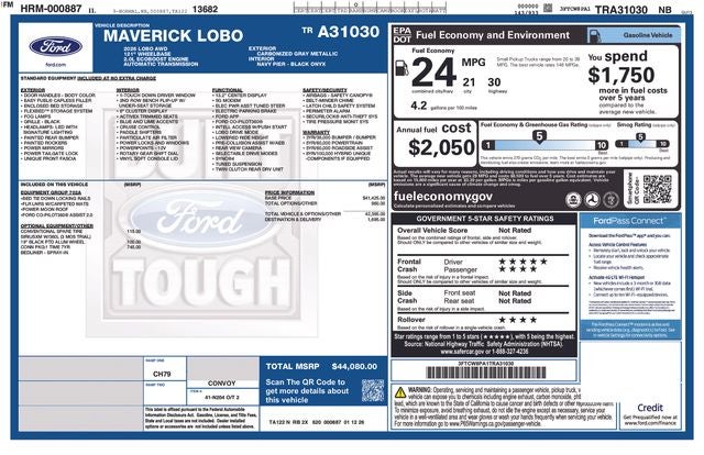 2026 Ford Maverick Lobo High