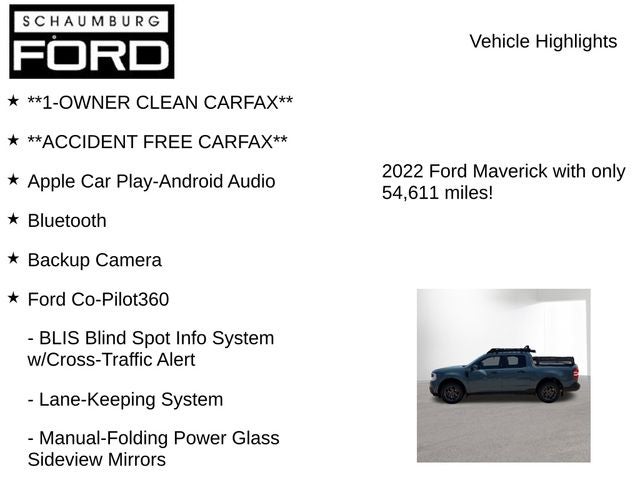 2022 Ford Maverick XLT