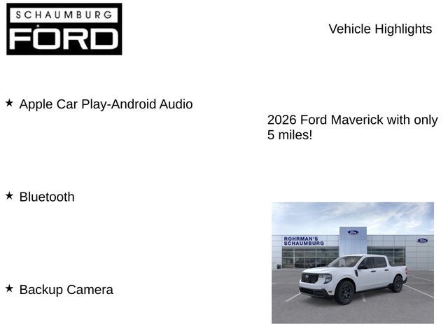 2026 Ford Maverick XLT