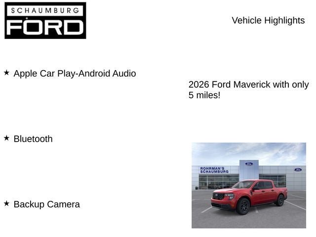 2026 Ford Maverick XLT