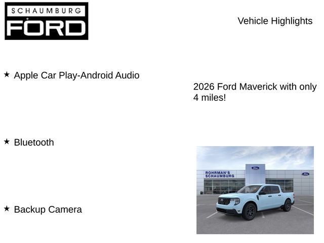 2026 Ford Maverick XLT