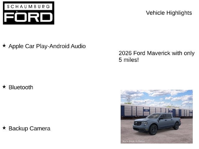 2026 Ford Maverick XLT