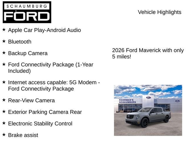 2026 Ford Maverick XLT