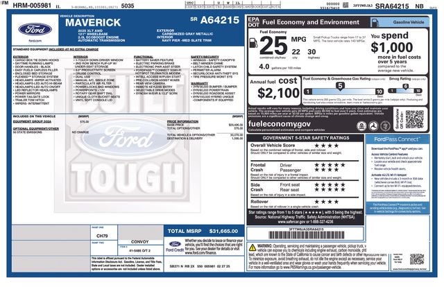 2025 Ford Maverick XLT