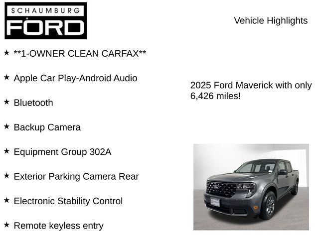 2025 Ford Maverick XLT