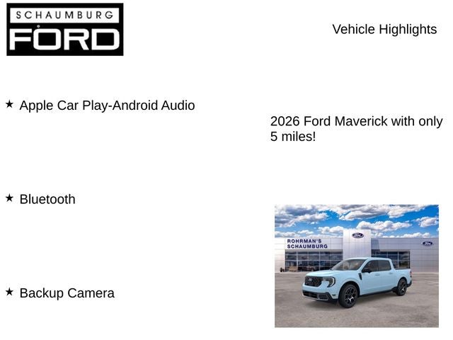 2026 Ford Maverick Lariat