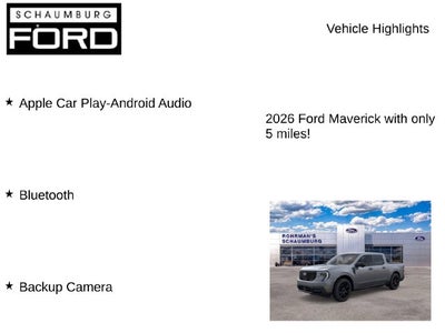 2026 Ford Maverick Lariat
