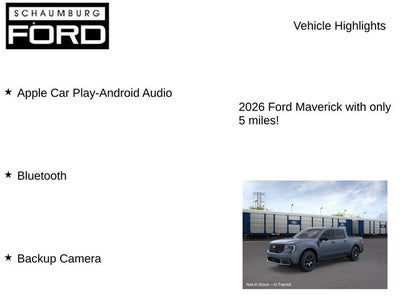 2026 Ford Maverick Lariat