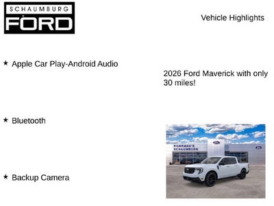 2026 Ford Maverick Lariat