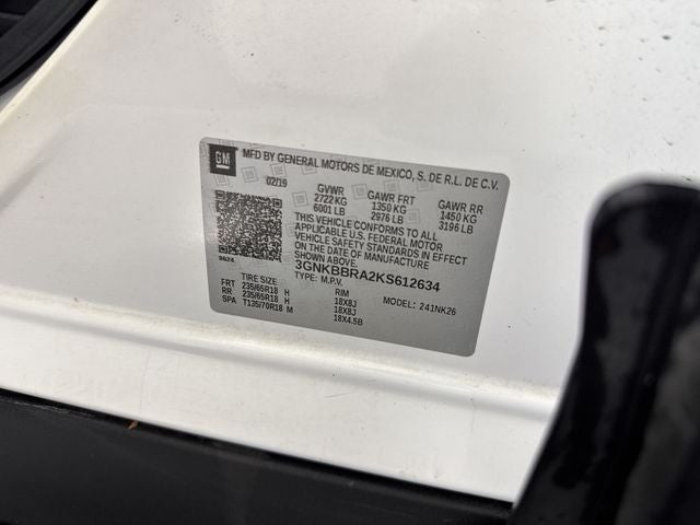 2019 Chevrolet Blazer Base 1LT