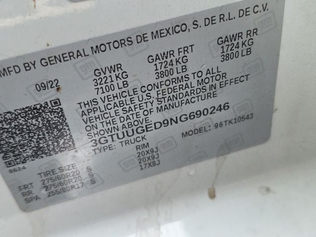 2022 GMC Sierra 1500 Denali