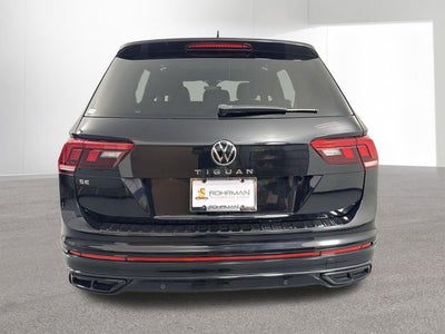 2022 Volkswagen Tiguan 2.0T SE R-Line Black