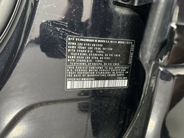 2022 Volkswagen Tiguan 2.0T SE R-Line Black