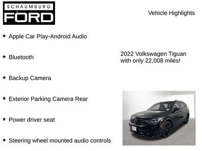 2022 Volkswagen Tiguan 2.0T SE R-Line Black