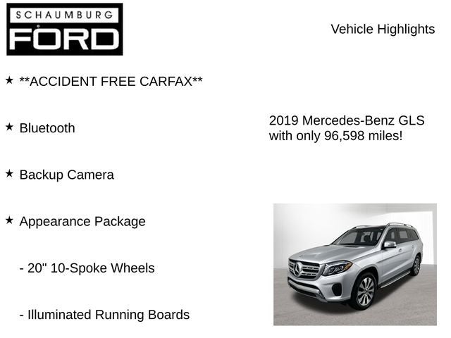 2019 Mercedes-Benz GLS GLS 450 4MATIC®