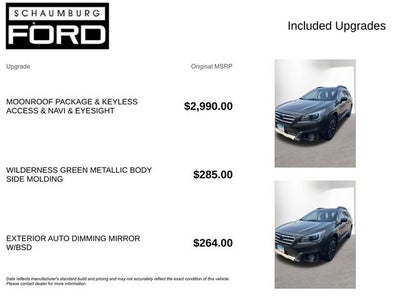 2015 Subaru Outback 2.5i Limited