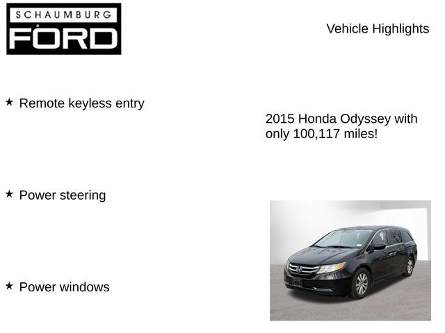 2015 Honda Odyssey EX-L