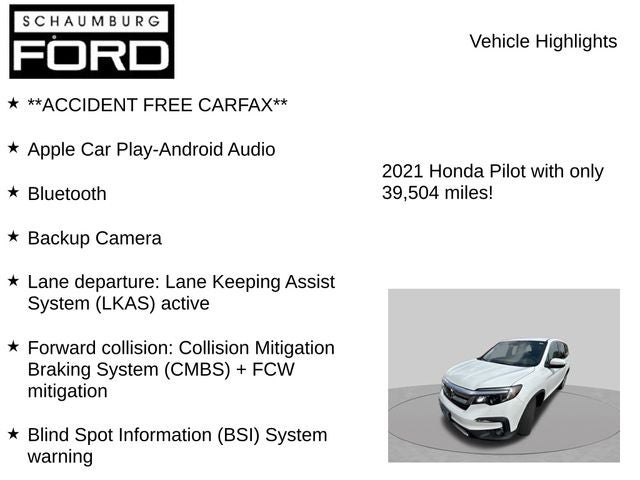 2021 Honda Pilot EX