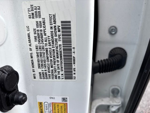 2021 Honda Pilot EX