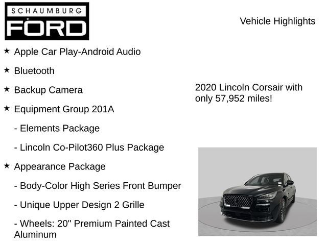 2020 Lincoln Corsair Reserve